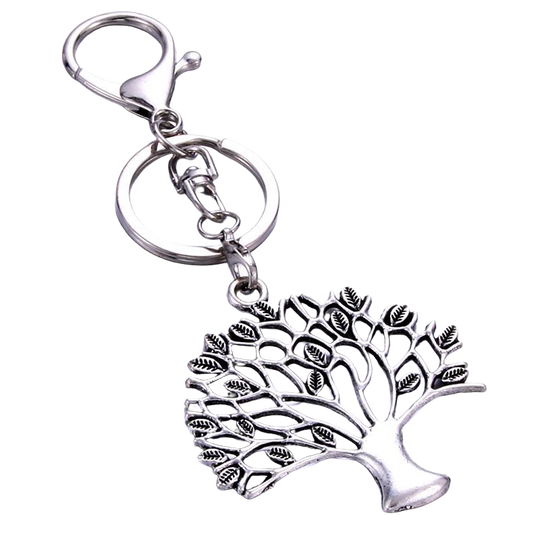 Llavero Árbol de la Vida Plateado