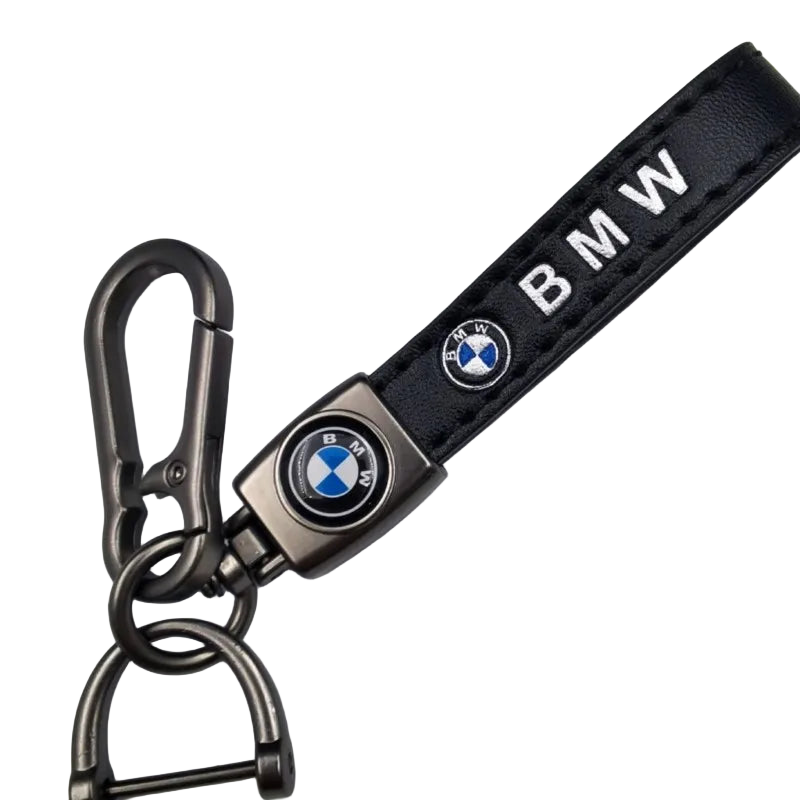 Llavero BMW M de Cuero Premium - Accesorio Original para Llaves de Coche