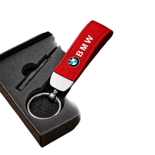 Llavero BMW M de Cuero Premium - Llavero Original para BMW Serie 1, 3, 5, X1, X3, X5, X6, X7