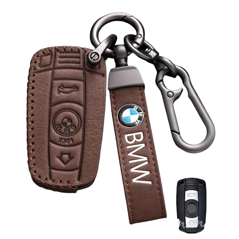 Llavero BMW M Premium Cuero Cera Aceite para Serie 1 3 5 6 X1 X3 X5 E61 E70 E81 E87 E90 E91 E92