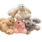 Llavero Coche Conejito de Peluche Suave - Adorable Llavero para Coches Mujer