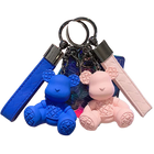 Llavero con Foto Personalizado - Bamboo Bear Diseño Premium para Hombre y Mujer
