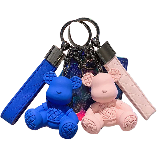 Llavero con Foto Personalizado - Bamboo Bear Diseño Premium para Hombre y Mujer