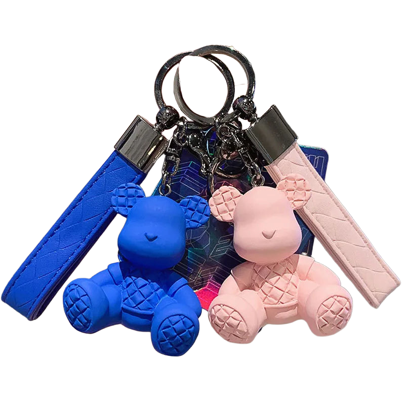 Llavero con Foto Personalizado - Bamboo Bear Diseño Premium para Hombre y Mujer