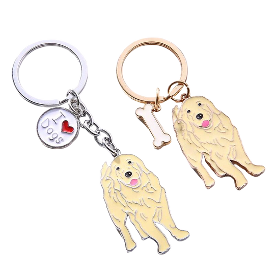Llavero Golden Retriever