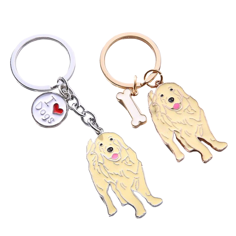 Llavero Golden Retriever