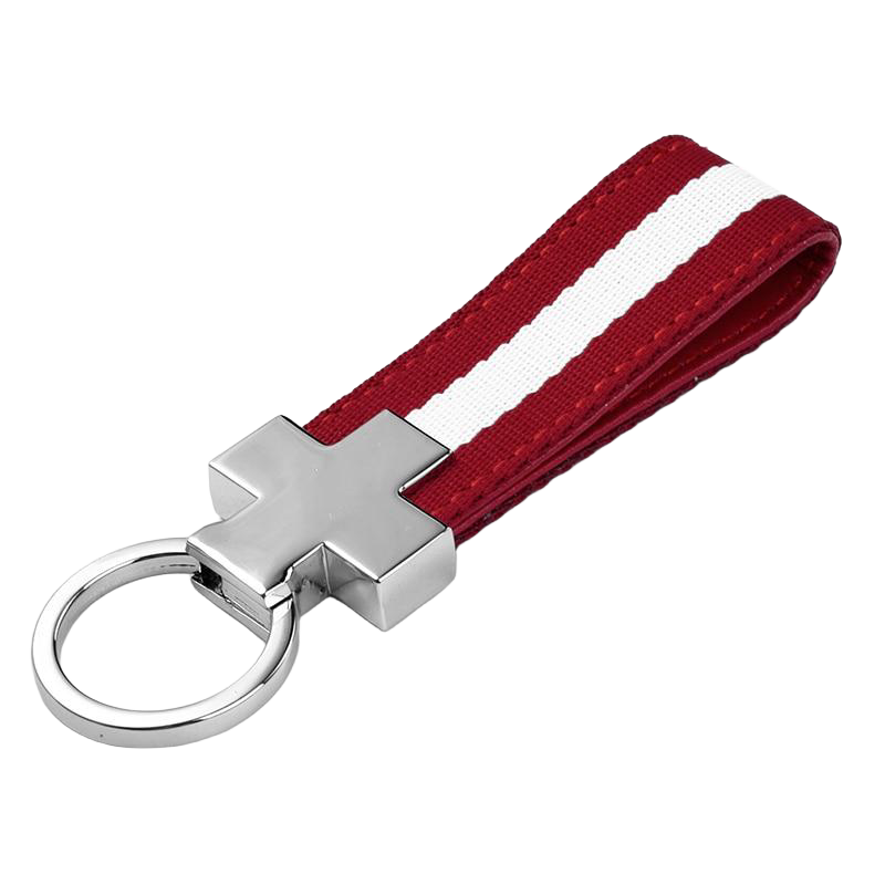 Llavero Hombre <br> La Cinta Roja (Acero)