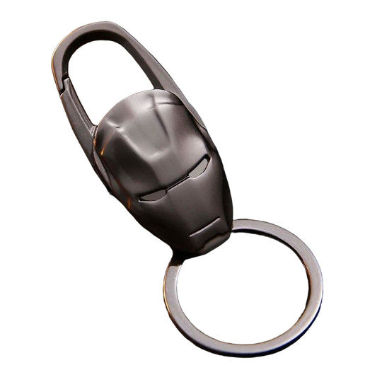 Llavero Hombre Black Iron Man (Acero)