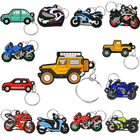 Llavero para llaves de moto - Diseño de motocicleta, llavero para la moto que no raya la tija, regal