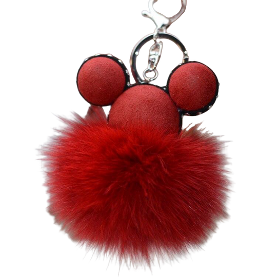 Llavero Pompón de Mickey Mouse