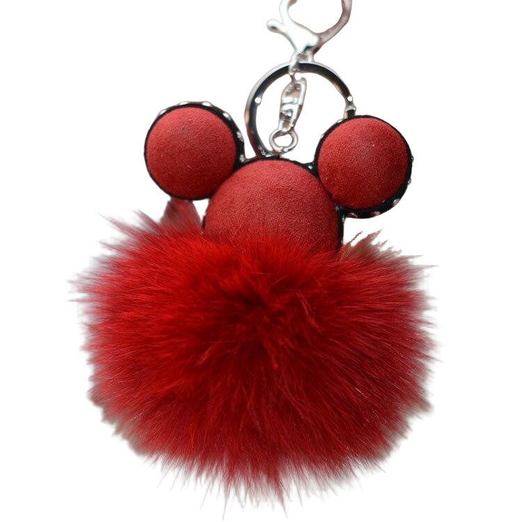 Llavero Pompón de Mickey Mouse