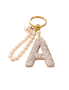 Llaveros Personalizados con Inicial A-Z | Regalo para Mejor Amiga (Pack 2+1 GRATIS)