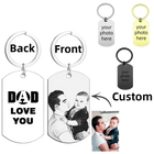 Llaveros Personalizados Metal con Foto - Regalo Único para Pareja, Mascota o Recuerdo de Mascota, Ll