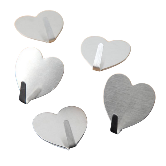 Perchero de Pared Corazón Romántico