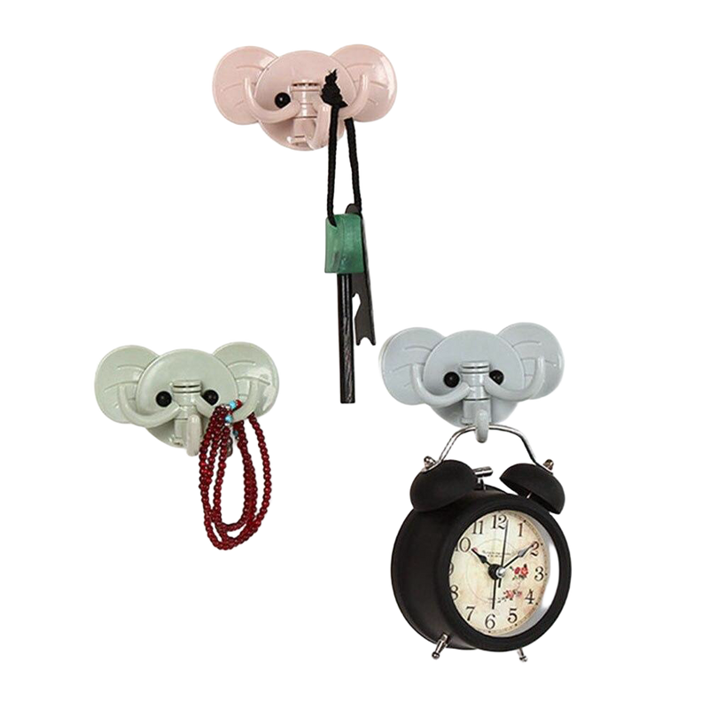 Perchero de Pared Elefante para Habitación de Bebé