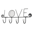 Perchero de Pared Love Inox