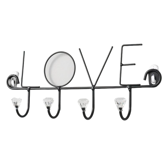 Perchero de Pared Love Inox