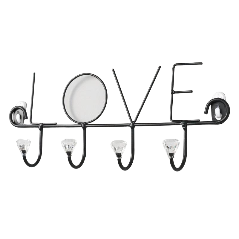 Perchero de Pared Love Inox