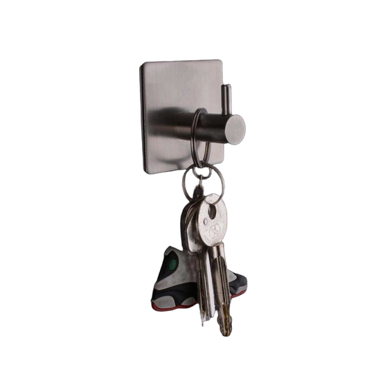 Perchero de Pared Moderno Plateado