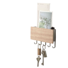 Perchero de Pared Nórdico con Estante