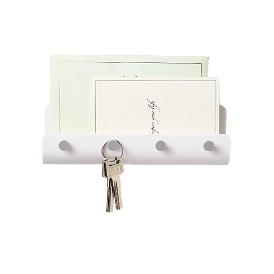 Perchero de Pared para Cartas y Llaves