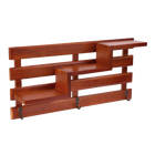 Perchero de Pared Rústico de Madera