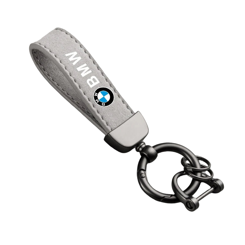 Llavero para llaves de coche BMW a crochet: Elegancia artesanal para tu auto