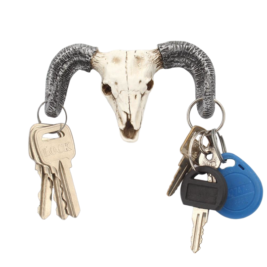 Perchero de Pared Calavera de Animal