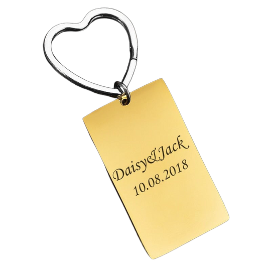Llavero Rectangular Personalizado